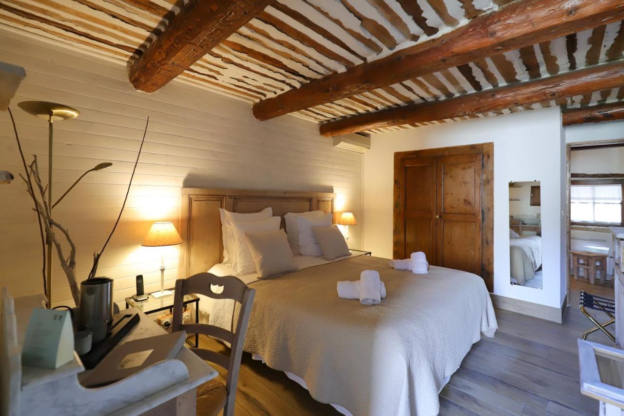 Hotel La Ferme De La Huppe Gordes Exterior foto