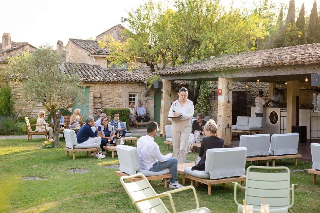 Hotel La Ferme De La Huppe Gordes Exterior foto